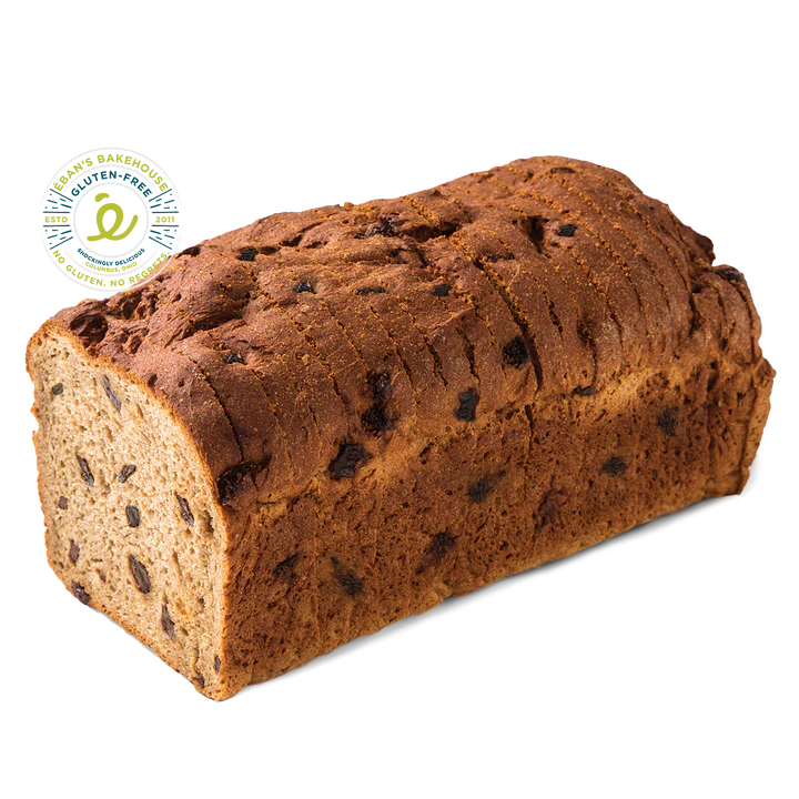 Cinnamon Raisin Bread - Case - Six 22oz Loaves