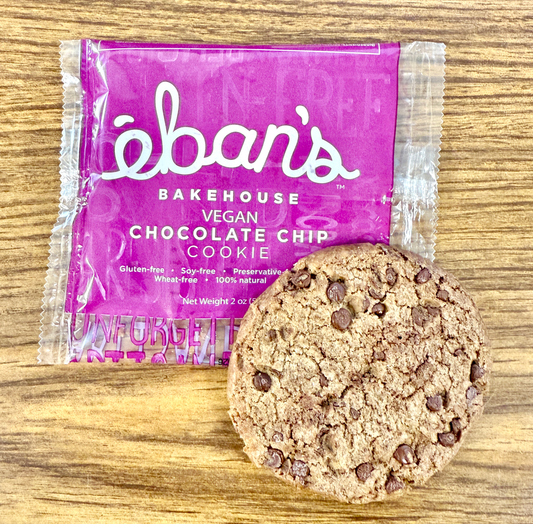 Vegan Chocolate Chip Cookies  - 12 count Retail Display Box