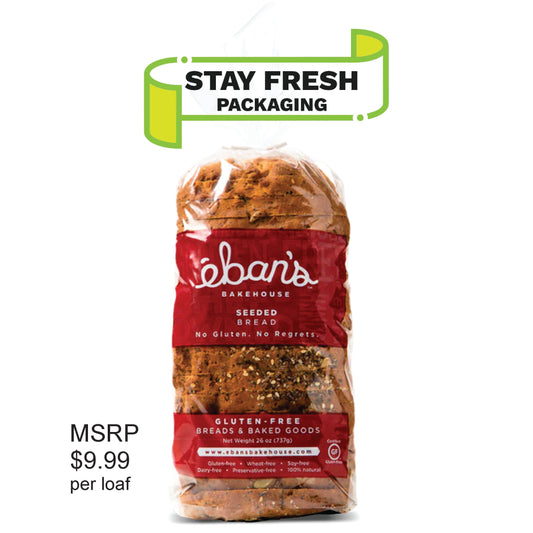 Seeded Bread - Case - Six 26oz Loaves