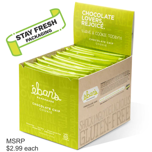 Chocolate Chip Cookies - 12 count Retail Box